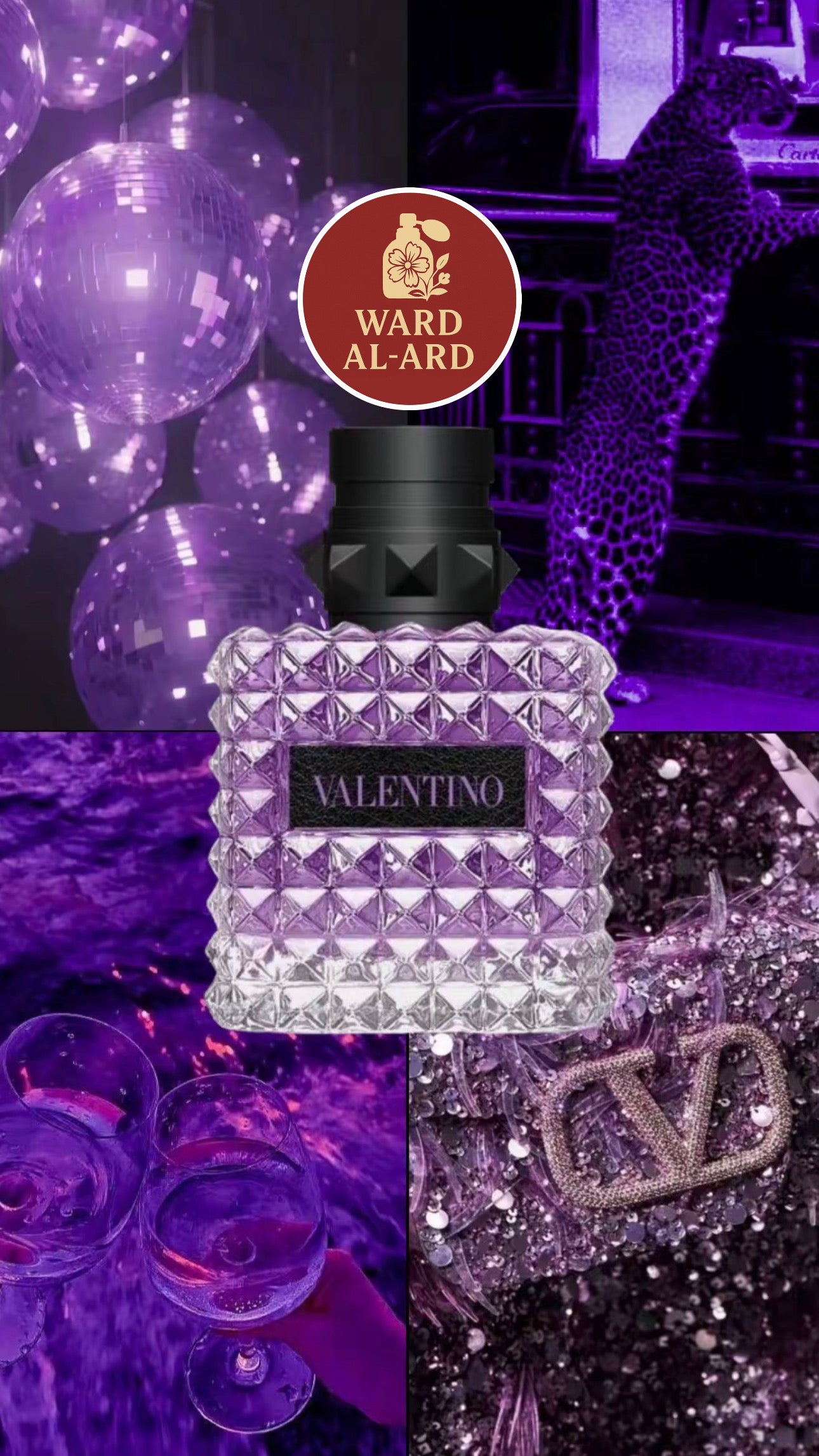 Valentino - Donna Born in Roma Purple Melancholia